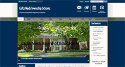Desktop Screenshot of coltsneckschools.org